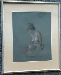 douglas hofmann original painting pastel on paper