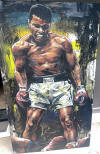 stephen holland original acrylic on canvas muhammad ali