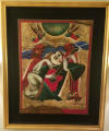 martiros manoukian original silk mixed media Icons of Love