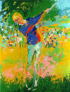 Neiman Tee Shot Jack Nicklaus