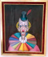 red skelton original oil on canvas