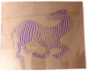 Vasarely Zebra gold